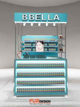 ออกแบบ ผลิต และติดตั้งร้าน : ร้านคอนแทคเลนส์ B Bella กทม.